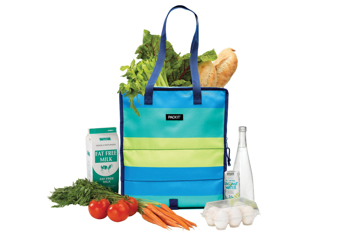 PackIt Freezable Grocery Tote — Built-in Cooling, Folds Flat for the Freezer – image 3