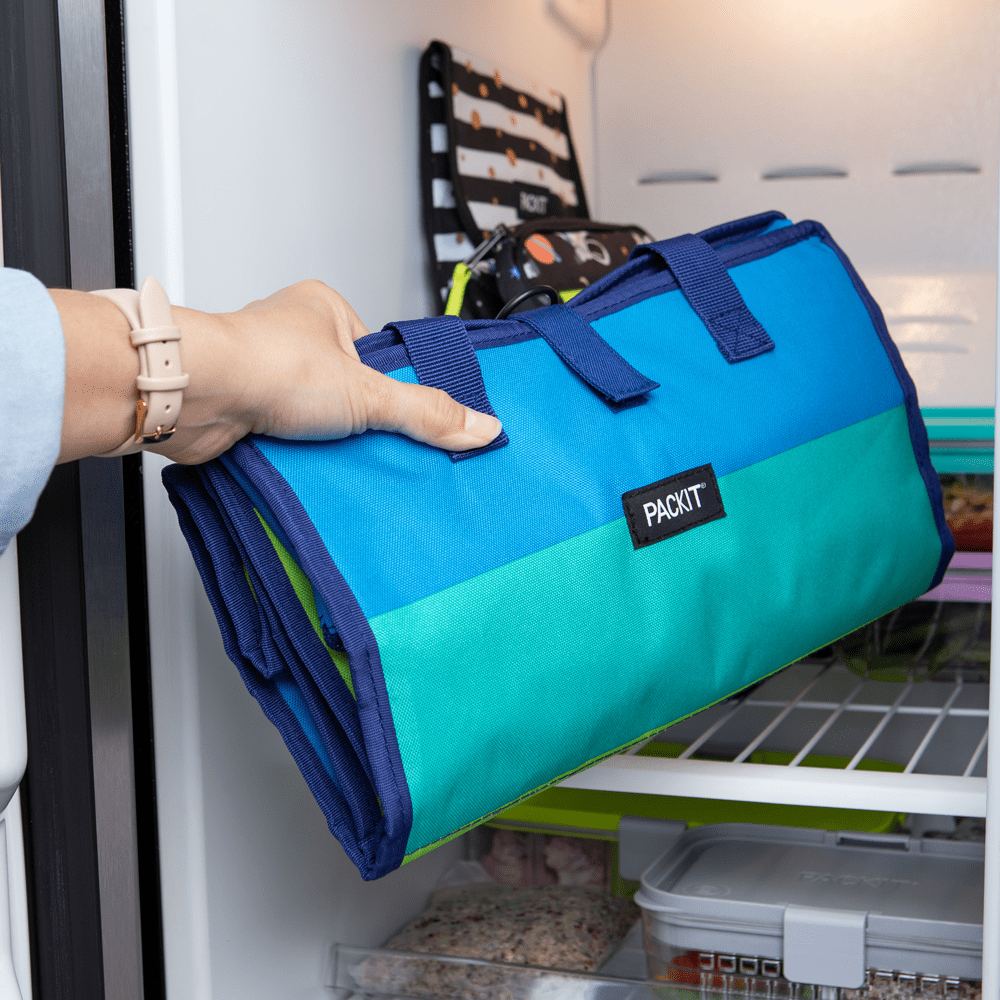 PackIt Freezable Grocery Tote — Built-in Cooling, Folds Flat for the Freezer – image 7