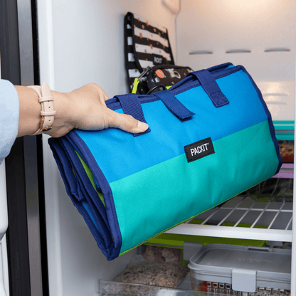 PackIt Freezable Grocery Tote — Built-in Cooling, Folds Flat for the Freezer – image 7