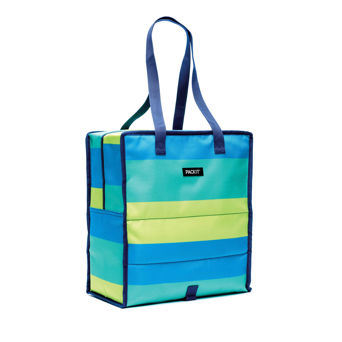 PackIt Freezable Grocery Tote — Built-in Cooling, Folds Flat for the Freezer – image 1