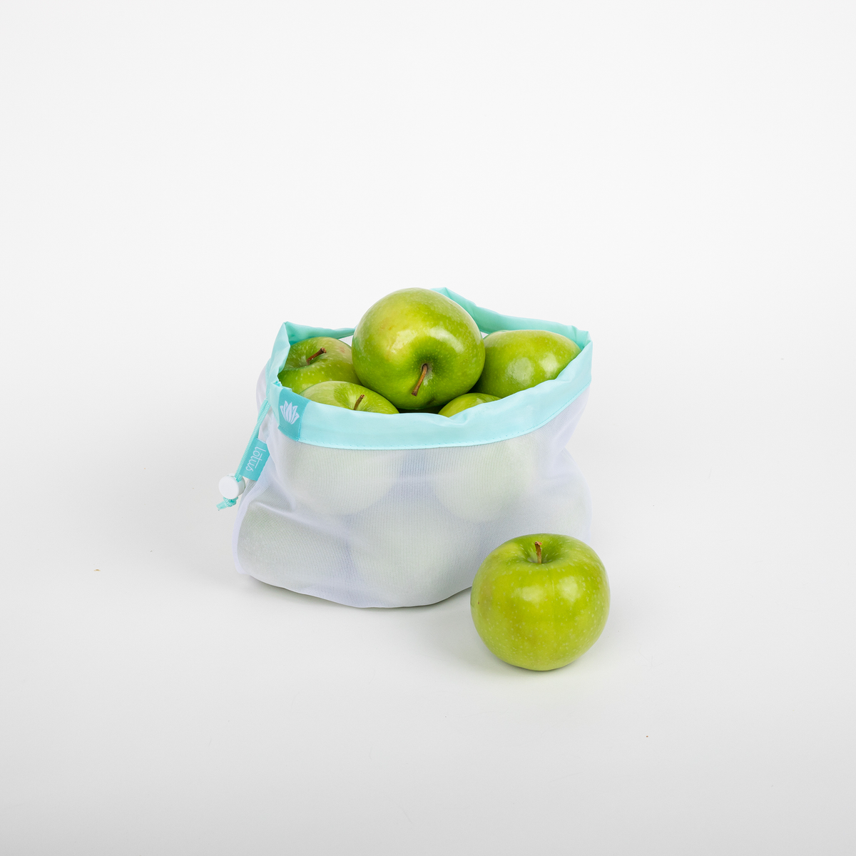 Lotus Produce Bags — Premium Mesh, Set of 9 (3 Sizes), Machine Washable – image 4